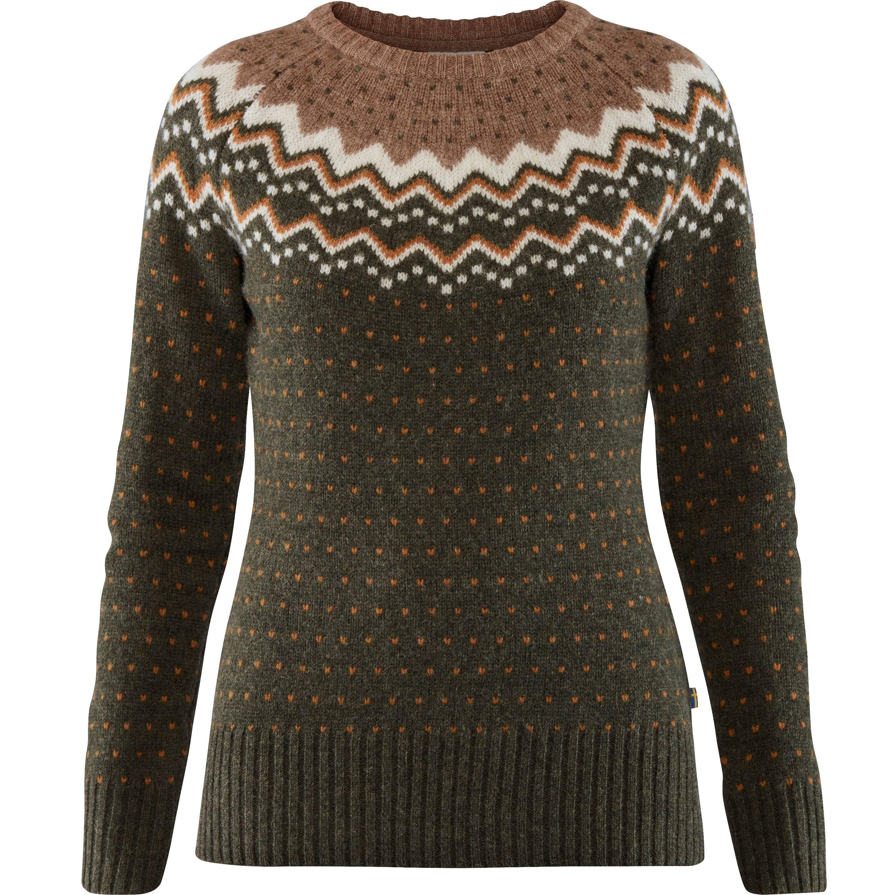 Fjällräven Women’s Övik Knit Sweater Deep Forest