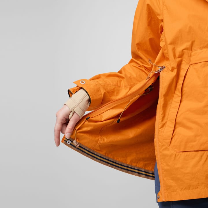 Orange anorak women's best sale