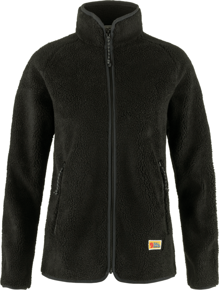 Fjällräven Women's Vardag Pile Fleece Black Fjällräven