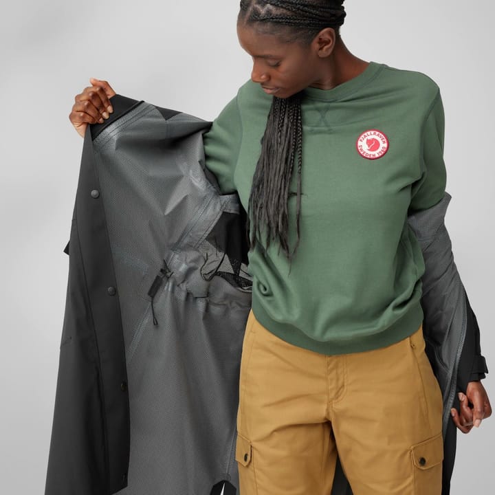 Fjällräven Women's Vardag Rain Parka Black Fjällräven