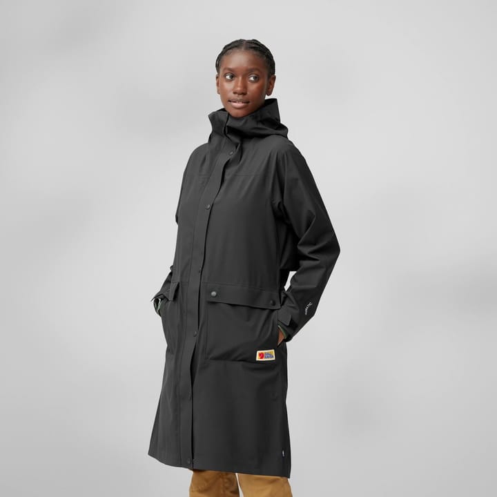 Fjällräven Women's Vardag Rain Parka Black Fjällräven