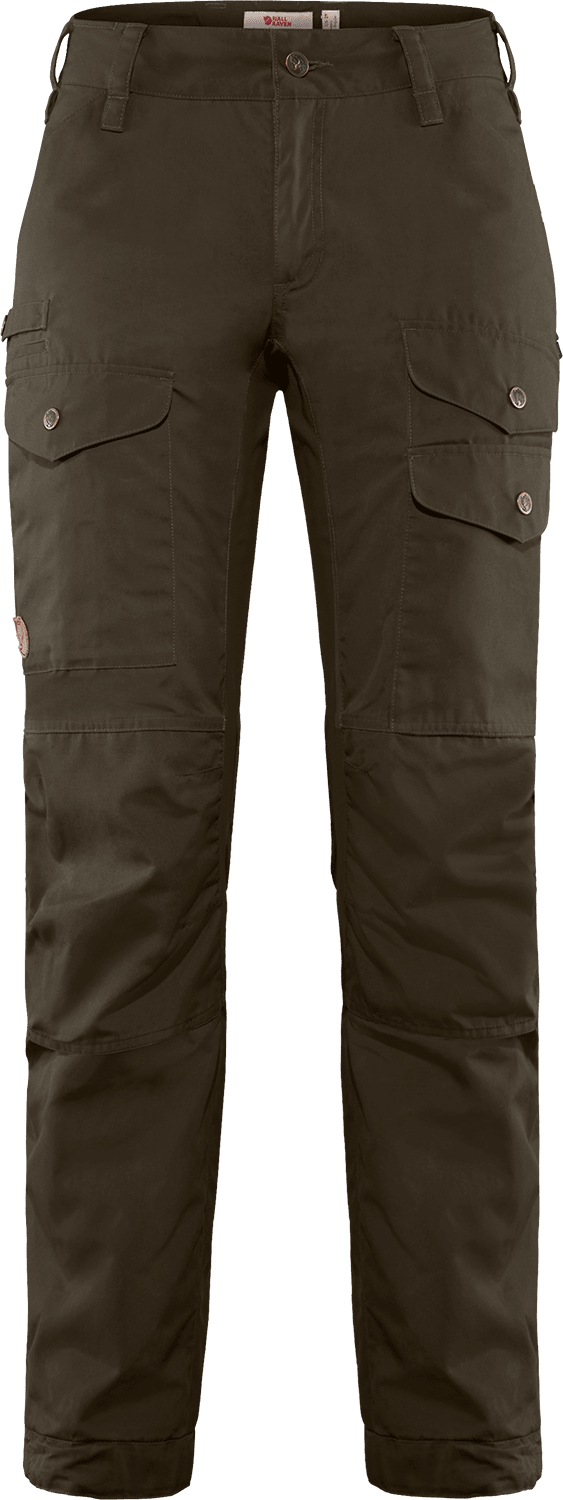 Fjällräven Women’s Vidda Pro Ventilated Trousers Short Dark Olive