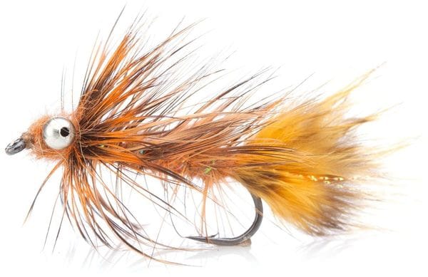 Unique Flies Oliven Frede # 6 Orange/brown Unique Flies