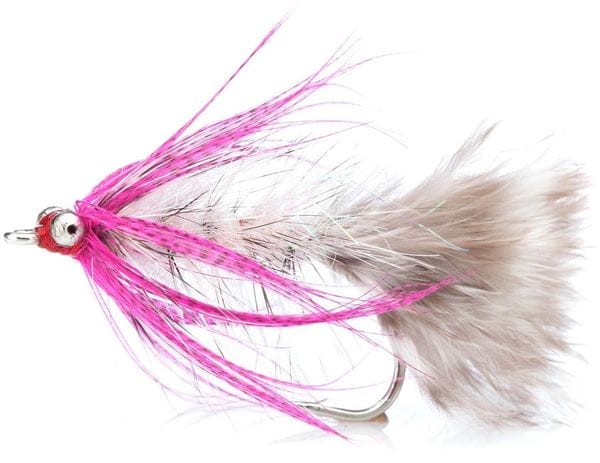 Unique Flies Polar Magnus Pink Grey # 6 Pink Grey Unique Flies