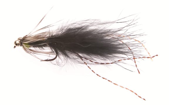 Unique Flies Damsel Nymfe Black Unique Flies