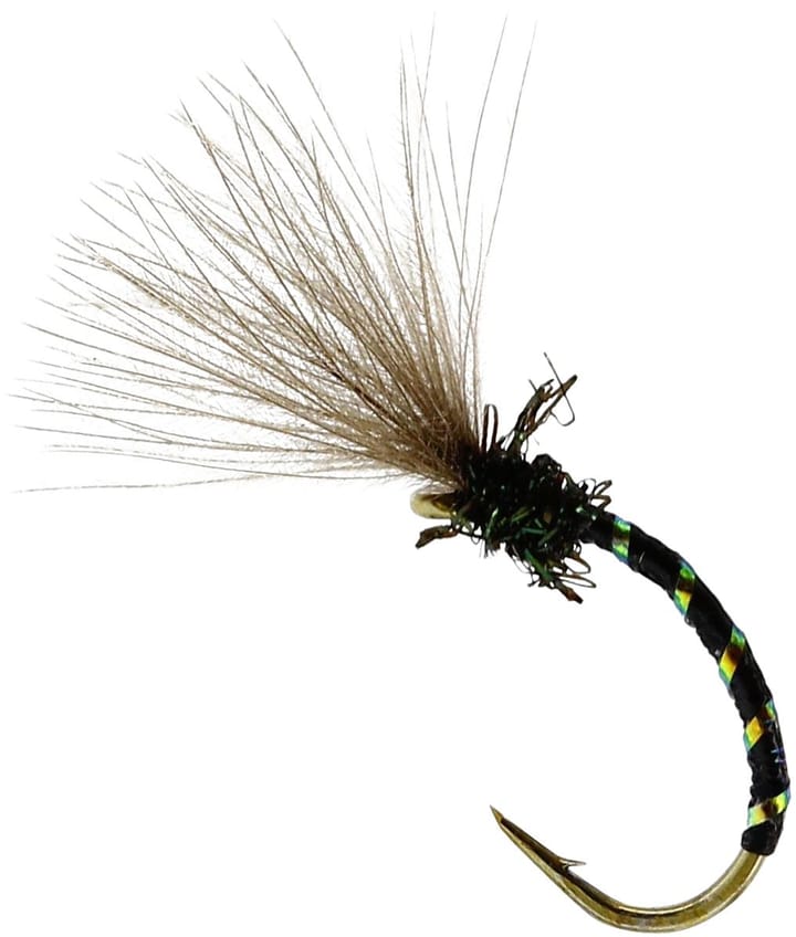 Unique Flies Midge Flash Emerger Black Black Unique Flies