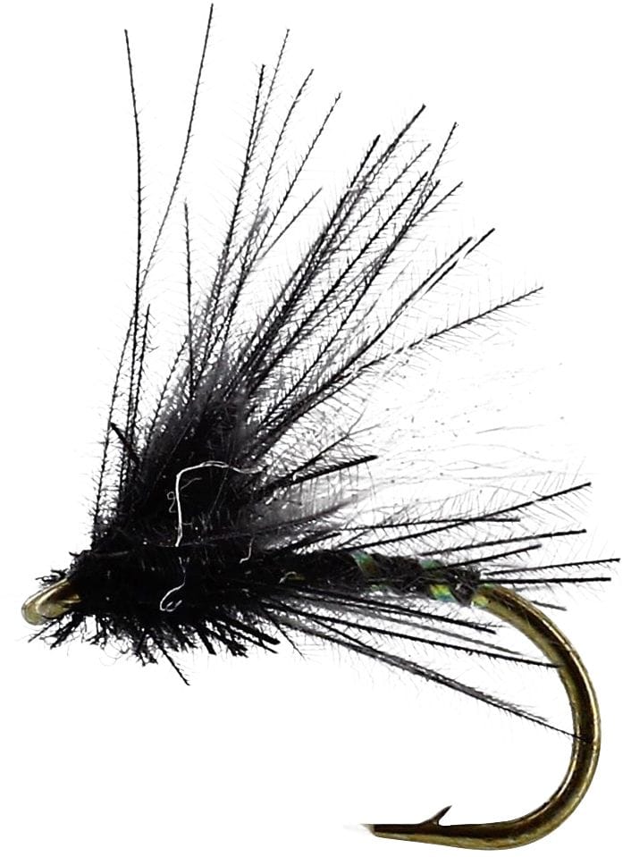 Unique Flies Midge Flash Cdc Black Black Unique Flies