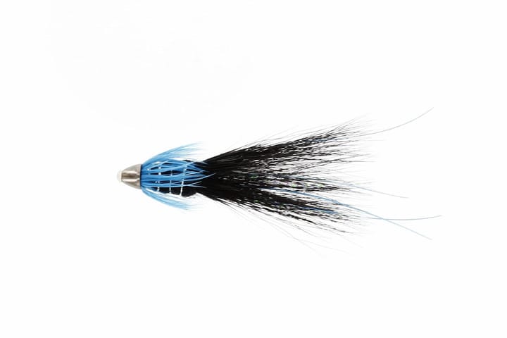 Unique Flies Franc N Snelda Black/Blue Tube 0.5" Black/blue Unique Flies