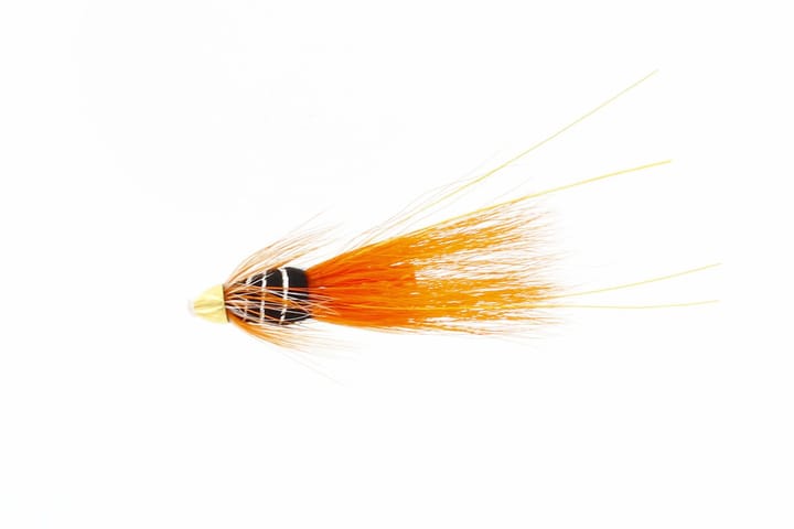 Unique Flies Franc N Snelda Cascade Tube 0.5" Black/orange Unique Flies