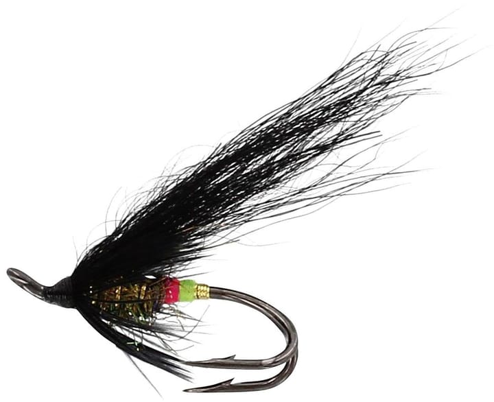 Unique Flies Undertaker Vmc 8909 #8 Double Black Unique Flies