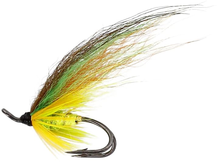 Unique Flies Green Highlander Vmc 8909 #8 Double Unique Flies