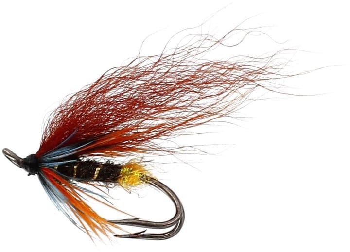 Unique Flies Thunder'N Lightning Vmc 8909 #8 Double Red/blue/black Unique Flies