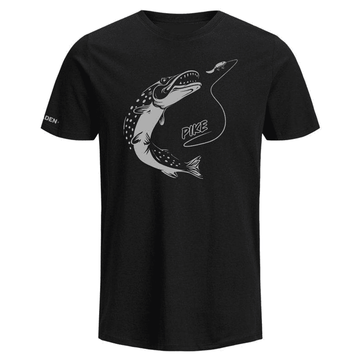 Fladen Fladen Fighting Pike T-Shirt Black Fladen