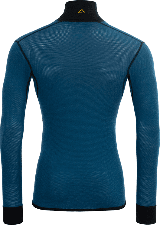 Devold Men's Wool Mesh 190 Zip Neck Flood/Caviar Devold