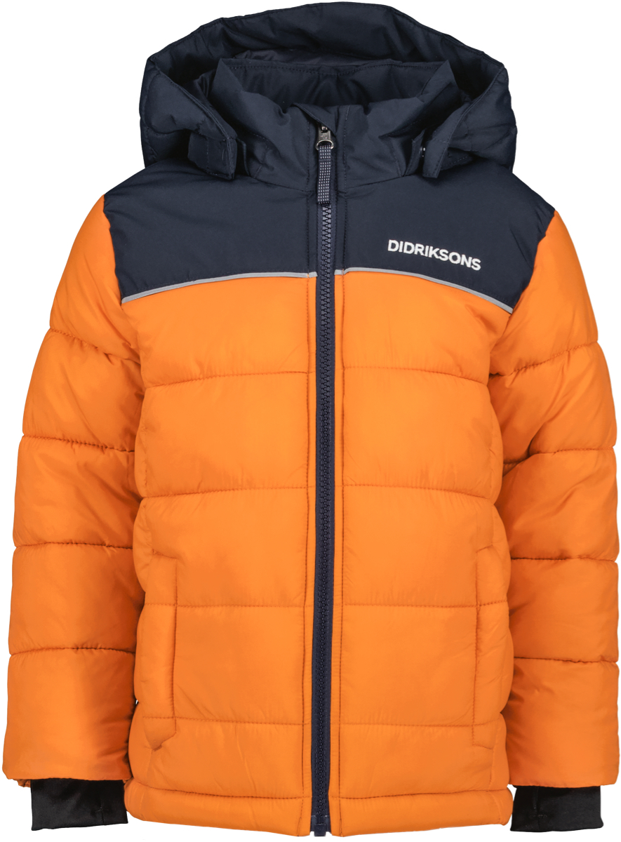 Didriksons Kids’ Fox Jacket Orange Jam