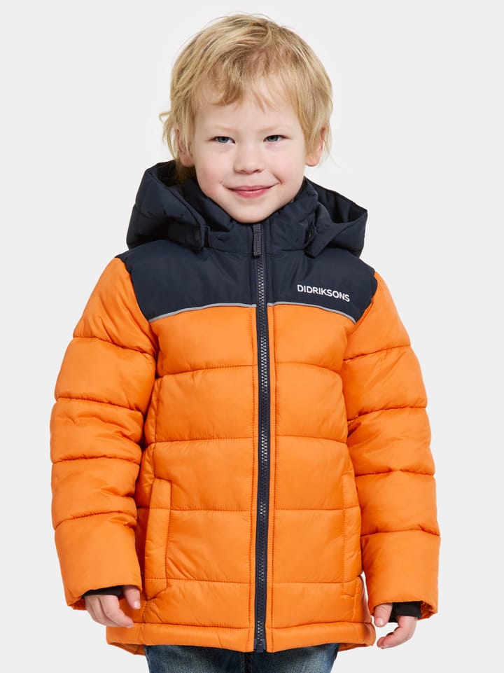 Didriksons Kids' Fox Jacket Orange Jam Didriksons