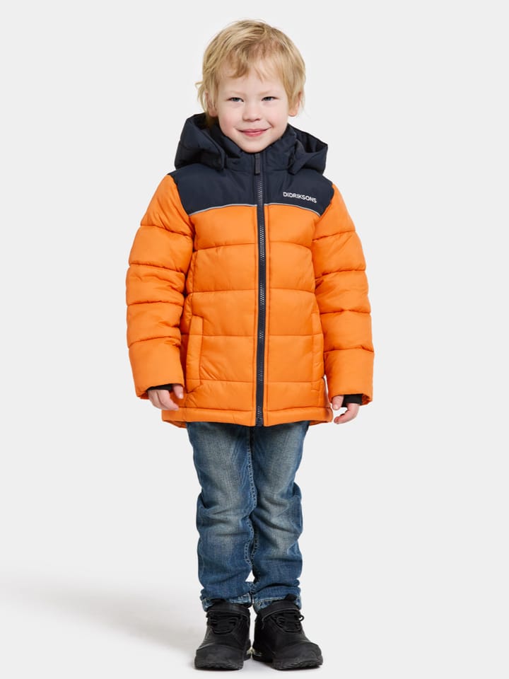 Didriksons Kids' Fox Jacket Orange Jam Didriksons