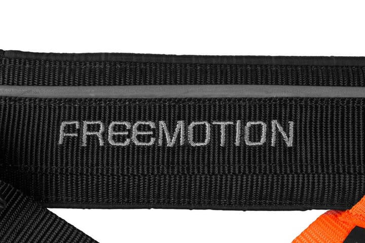 Non-stop Dogwear Freemotion Harness 5.0 Size 9 Black/Orange Non-stop Dogwear