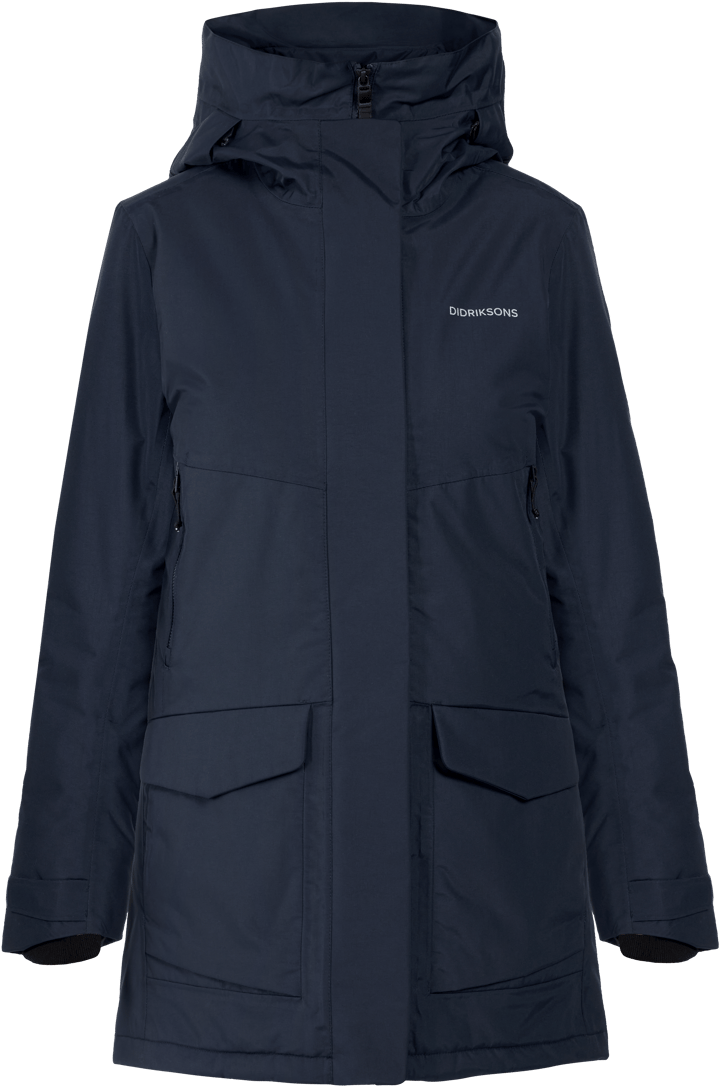 Didriksons Women s Frida Parka 7 Dark Night Blue