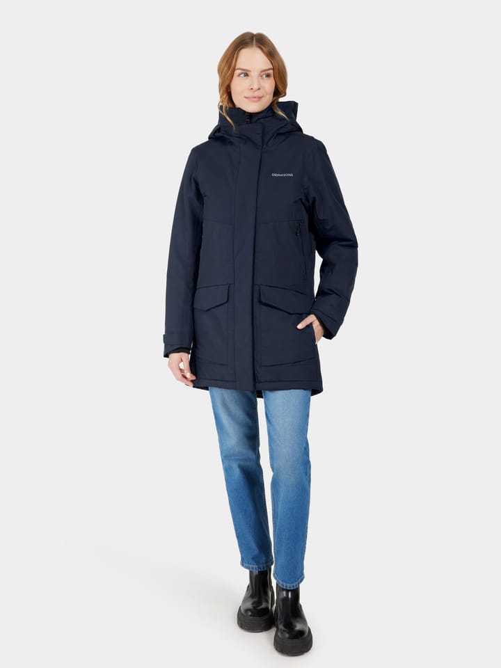 Didriksons Women's Frida Parka 7 Dark Night Blue Didriksons