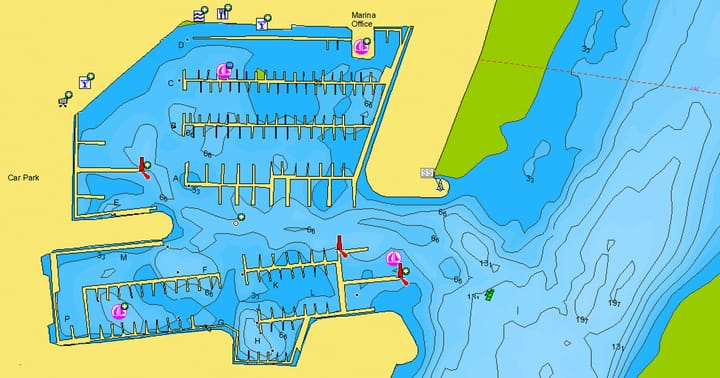 Navionics Navionics+ Norge Msd Eu071r Sjøkart Til Humminbird & Lowrance Navionics