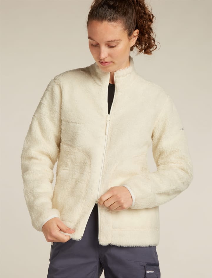 Icebreaker W Mer 800 Realfleece High Pile Ls Z Undyed Icebreaker