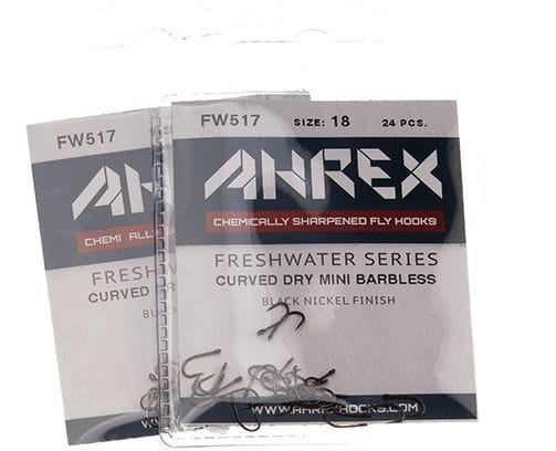 Ahrex Hooks Ahrex Fw517 Curved Dry Mini Ahrex Hooks