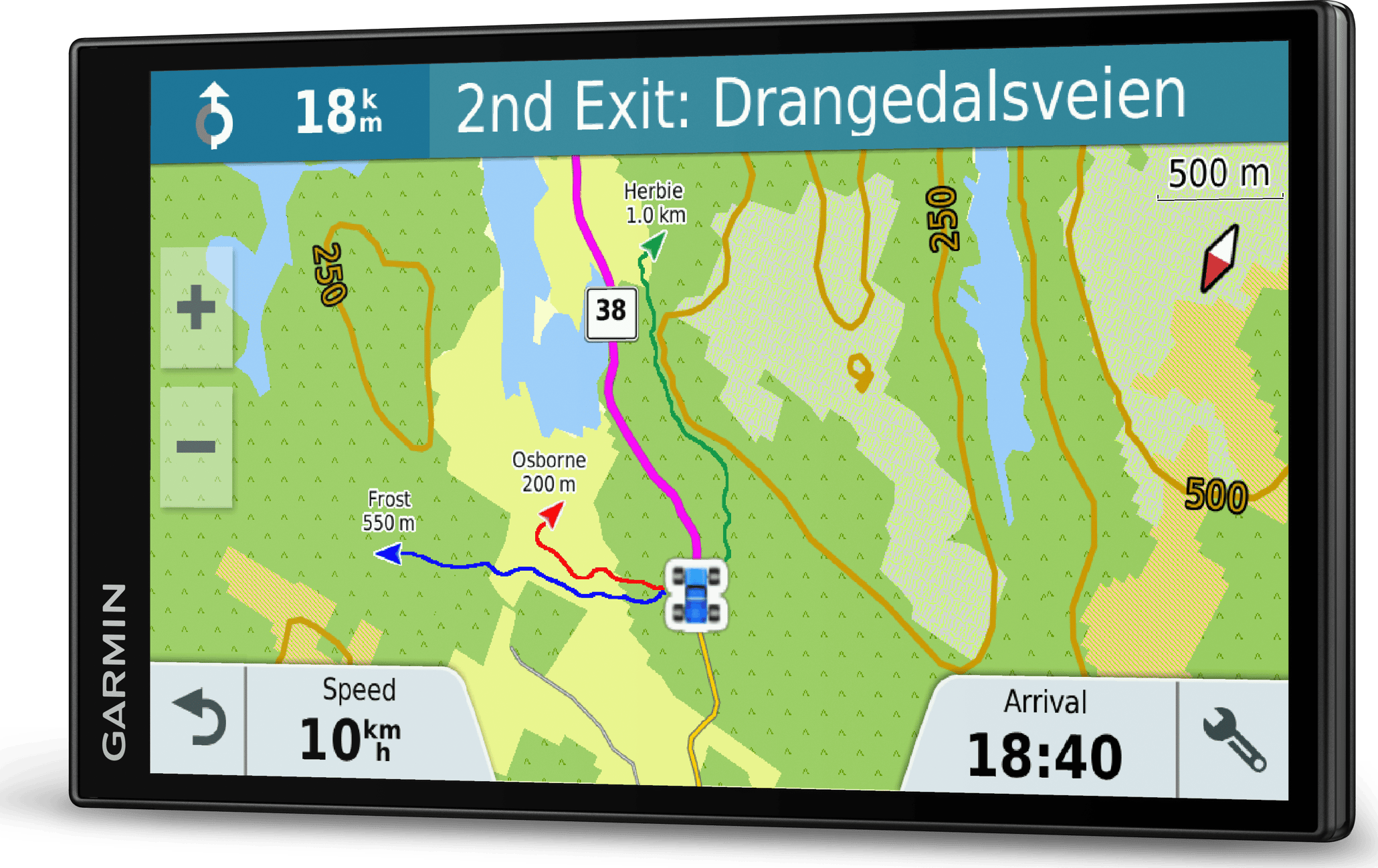 Drive 2025 track garmin