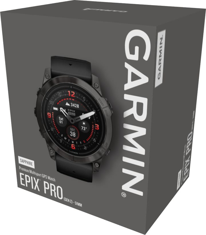 Garmin epix Pro Sapphire Generation 2, 51 mm Carbon Gray Garmin