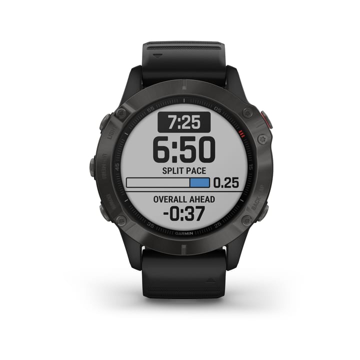 Garmin Fenix 6 Sapphire Gray w/ Black Band | Kjøp Garmin Fenix 6 Sapphire  Gray w/ Black Band her | Outnorth