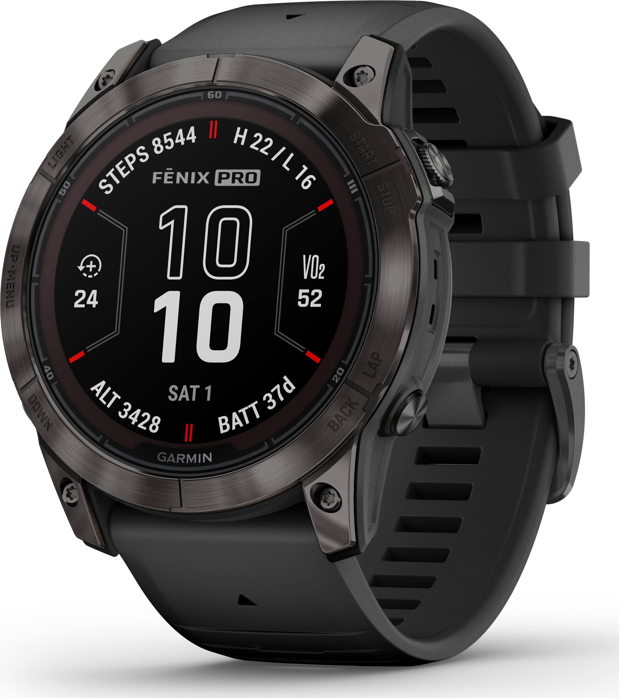 Garmin Fenix 7X Pro Sapphire Solar Edition Carbon Gray