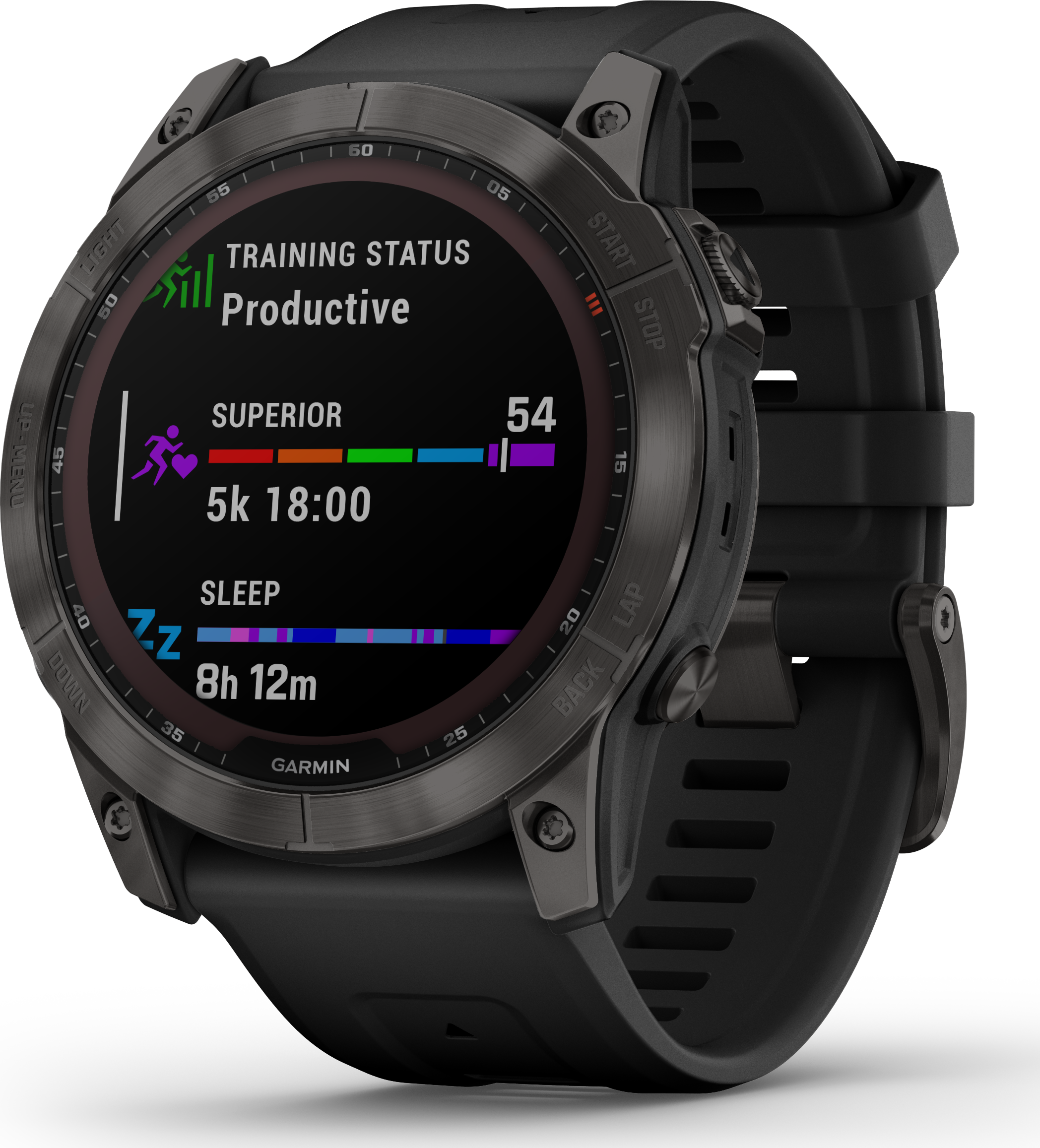 Garmin Fenix 7x Sapphire Solar Carbon Gray/Black