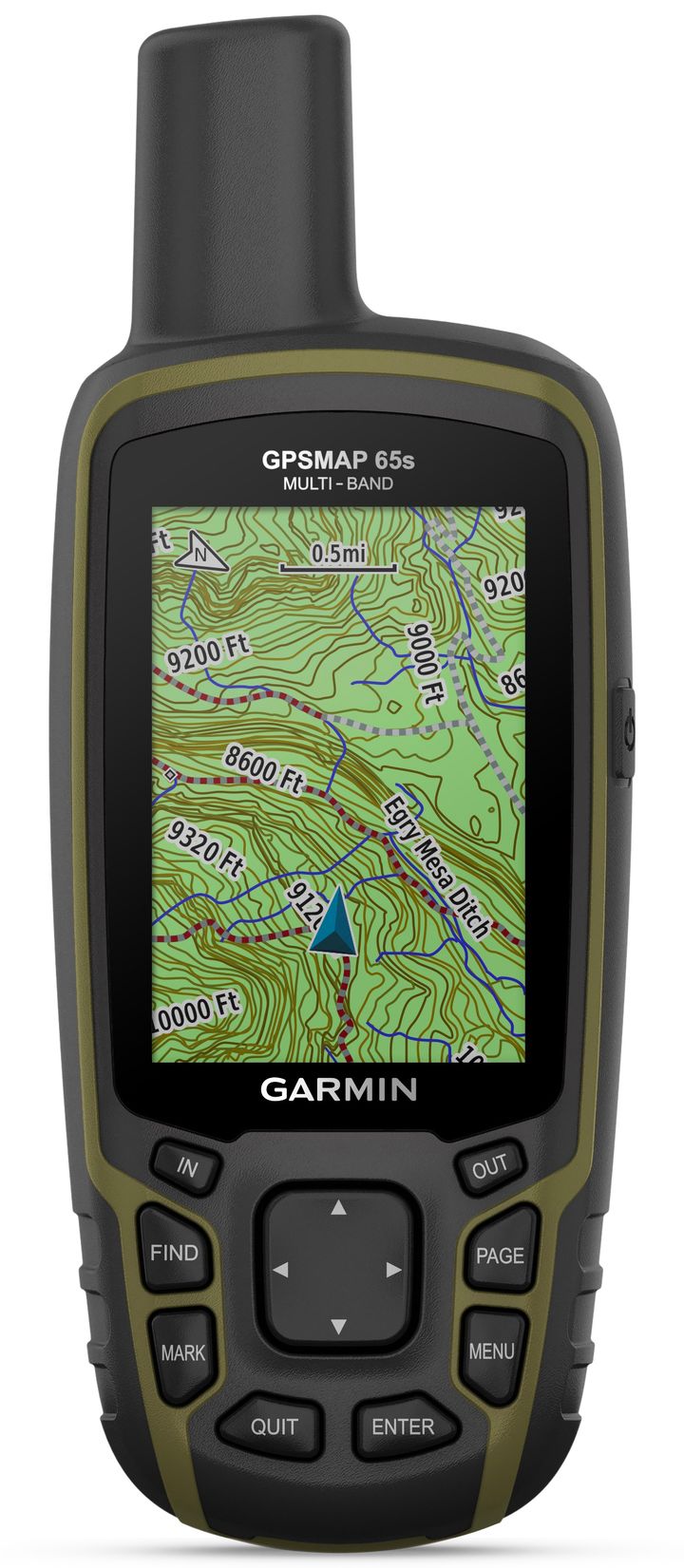 Garmin Gpsmap 65s, Multi-Band,Emea Black-Black Garmin