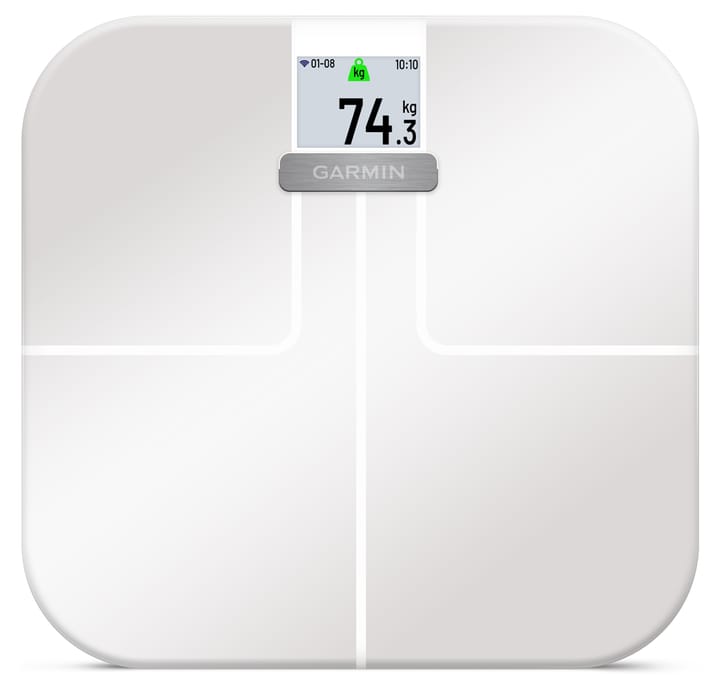 Garmin Index S2 Smart Scale, Intl, White, 1 pack White Garmin