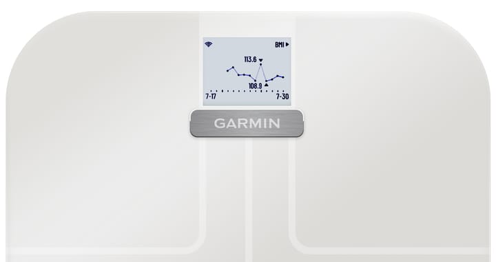 Garmin Index S2 Smart Scale, Intl, White, 1 pack White Garmin