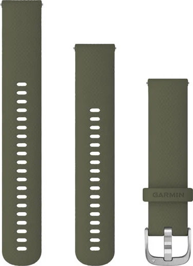 Garmin Vivomove Style 20mm Band Moss Green With Silver