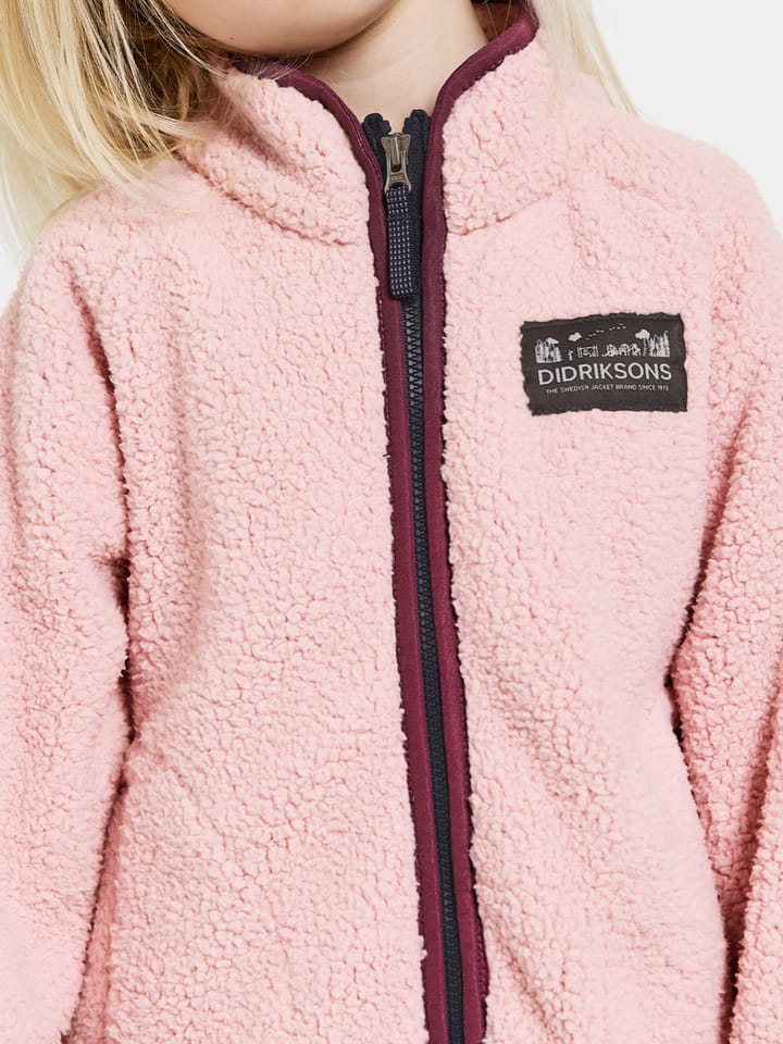 Didriksons Kids' Gibbs Full Zip 2 Dusty Pink Didriksons