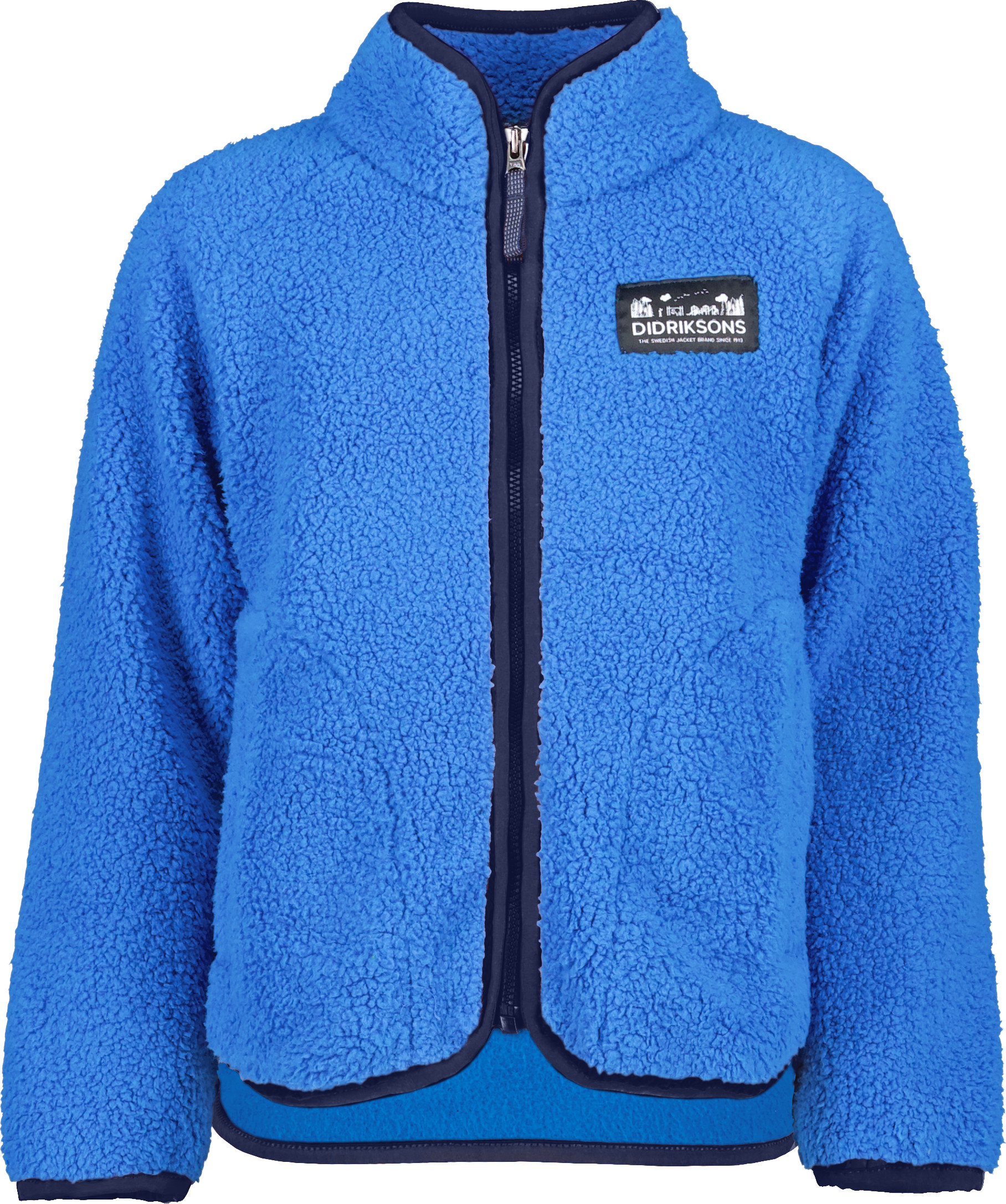 Didriksons Kids’ Gibbs Full Zip 2 Caribbean Blue