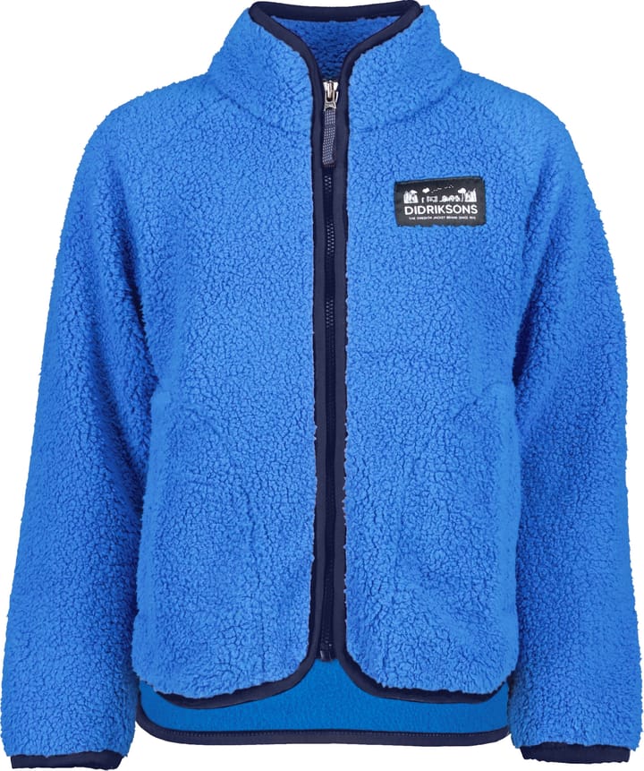 Caribbean blue fleece jacket hotsell