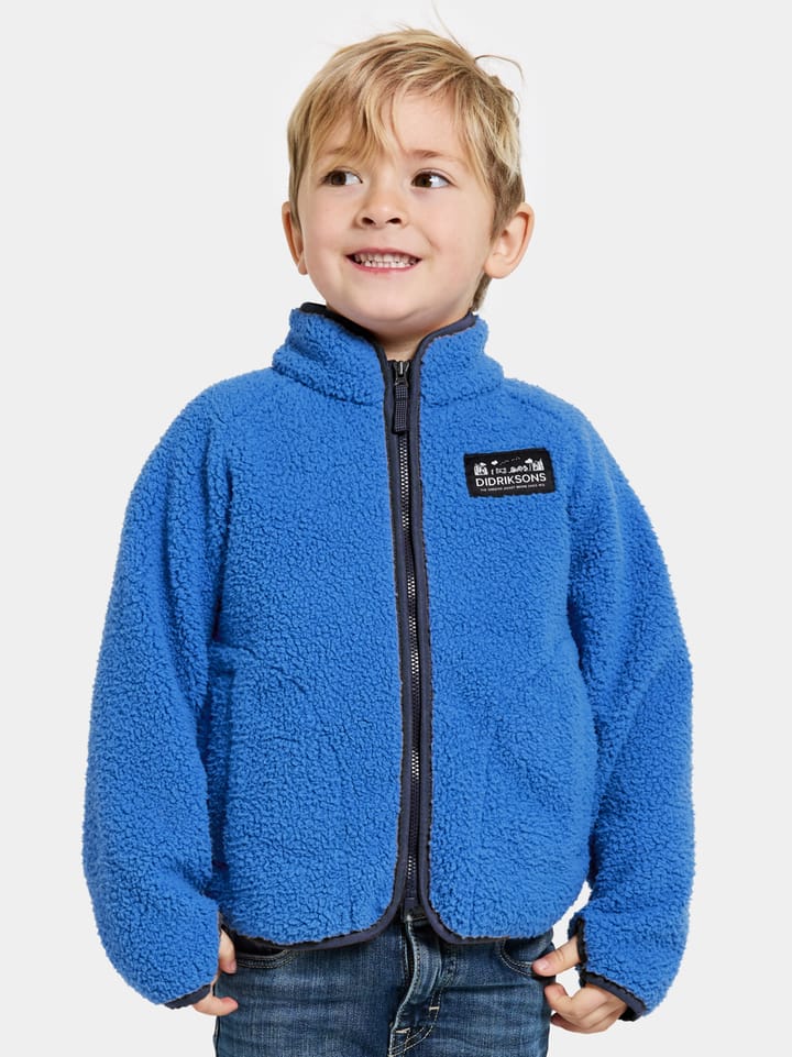 Didriksons Kids' Gibbs Full Zip 2 Caribbean Blue Didriksons