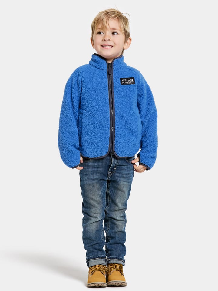 Didriksons Kids' Gibbs Full Zip 2 Caribbean Blue Didriksons