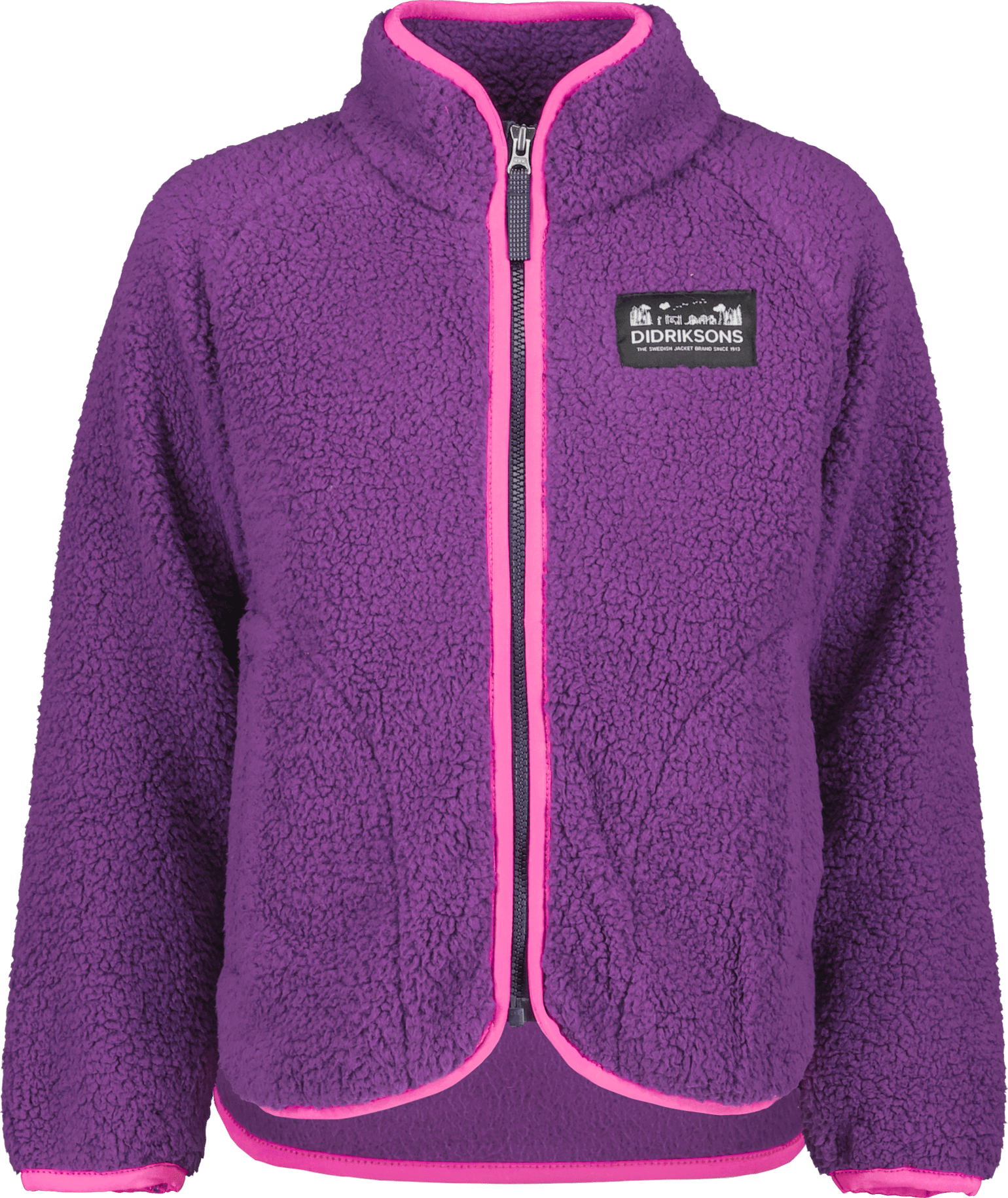 Didriksons Kids' Gibbs Full Zip 2 Royal Purple