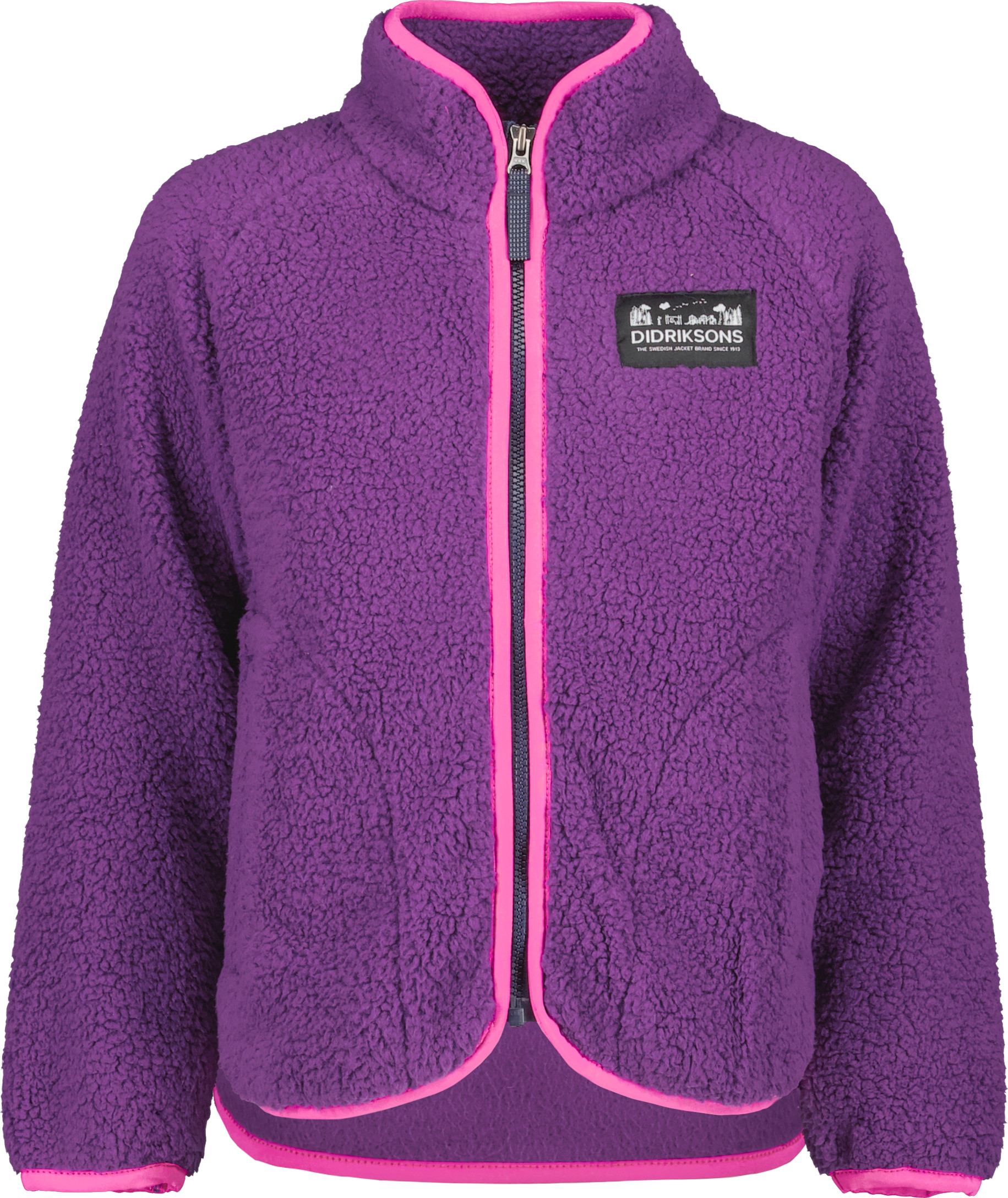 Didriksons Kids’ Gibbs Full Zip 2 Royal Purple