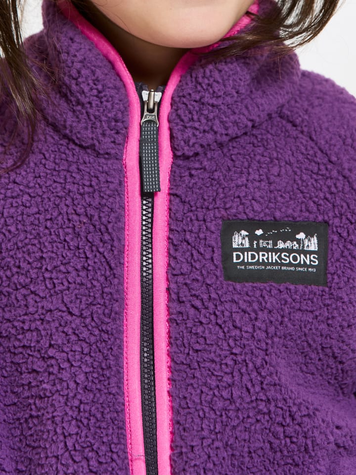 Didriksons Kids' Gibbs Full Zip 2 Royal Purple Didriksons