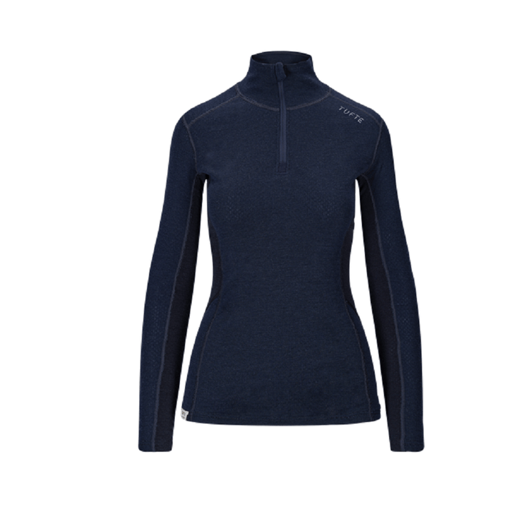 Tufte Wear Womens Polarflik Half Zip Dress Blues / Sky Captain Tufte Wear