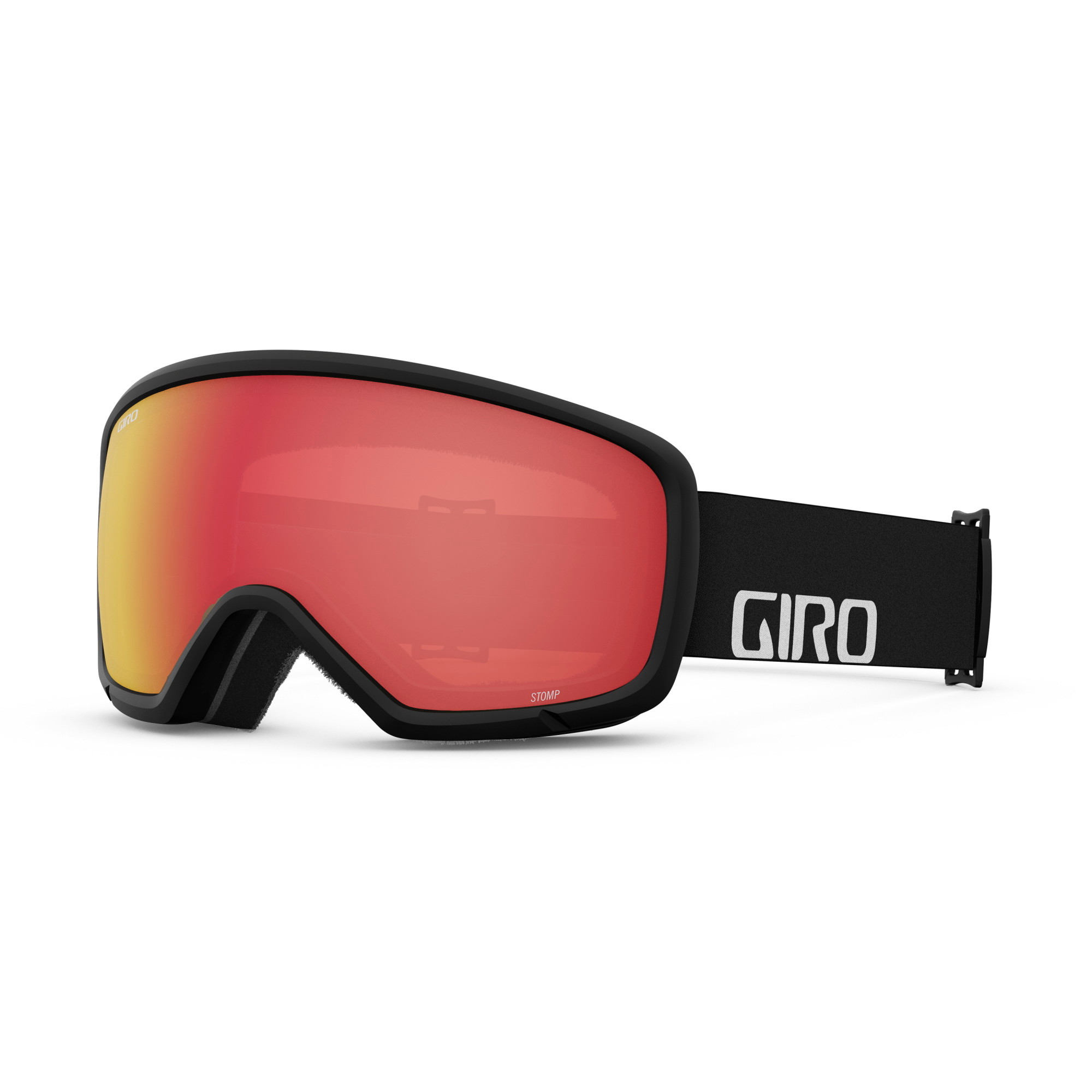 Giro Children’s Stomp OTG Black Wordmark-Amber Scarlet