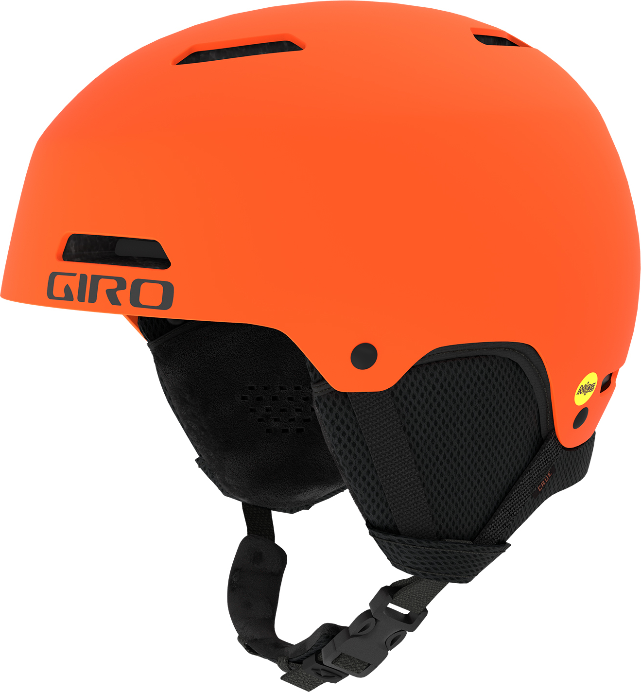 Giro Kids’ Crue Mips Matte Bright Orange