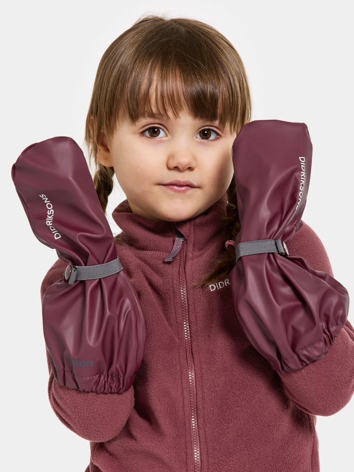 Didriksons Kids' Glove 5 Rusty Wine Didriksons