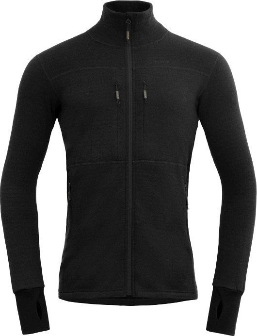 Devold Men’s Egga Grid Merino Jacket Caviar