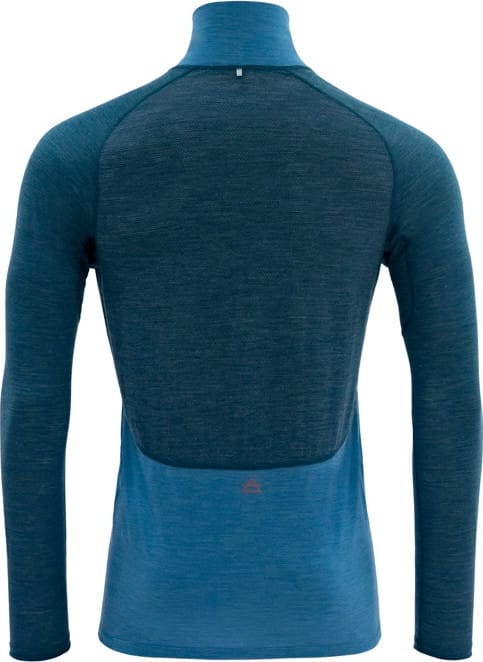 Devold Running Man Zip Neck Blue Devold